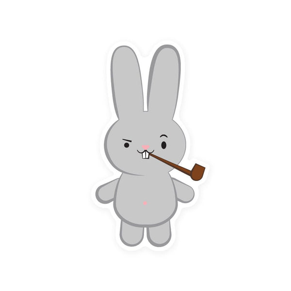 PDW Bushcrafty Bunny Sticker