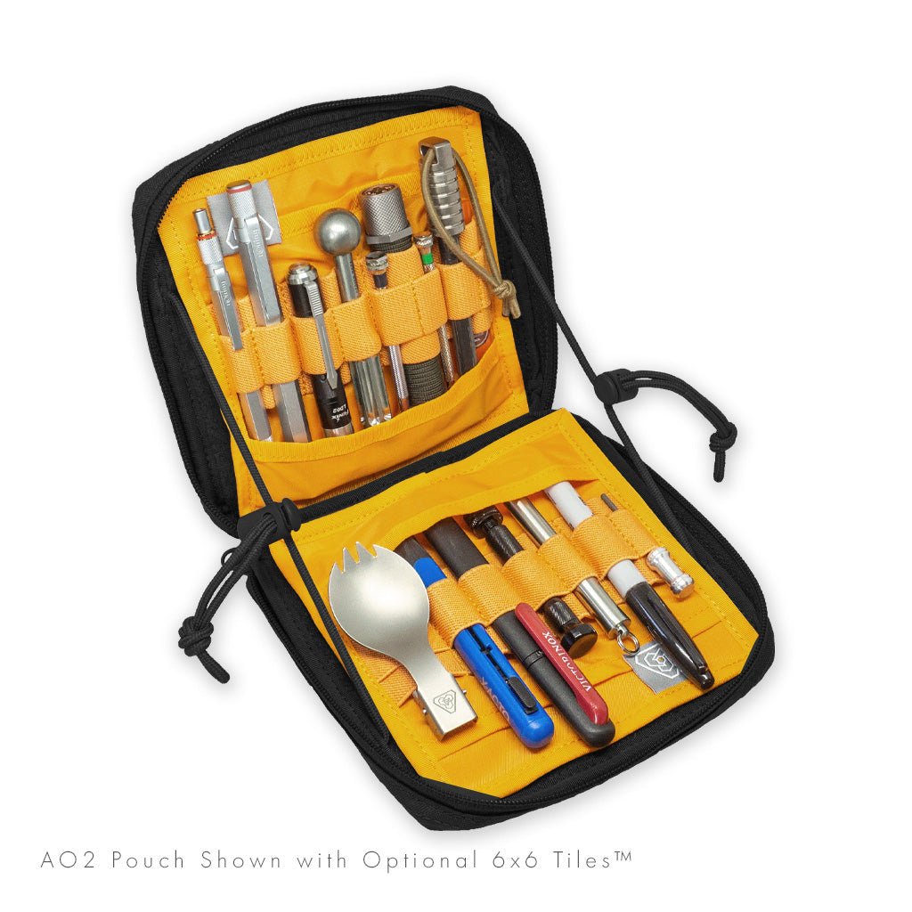 Ao2 Size Admin Organizer Size 2 (AO2) - Syth Black | PDW | Prometheus Design Werx