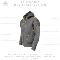 AR Hoodie DRB Staff Edition - Machine Mineral Gray