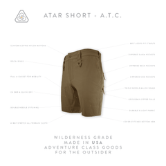 ATAR Short ATC - All Terrain Brown
