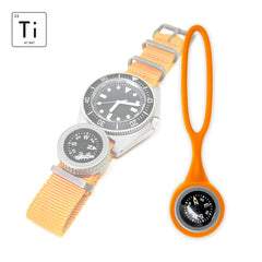 Expedition Watch Band Compass Kit Ti - Orange