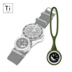 Expedition Watch Band Compass Kit TiP - OD Green