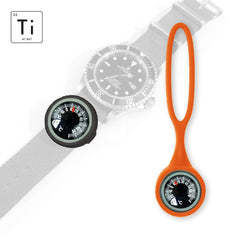 Expedition Watch Band Thermometer Kit Ti PVD - Orange - Celsius