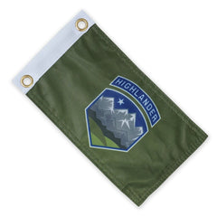 PDW Highlander Expedition Flag - Green