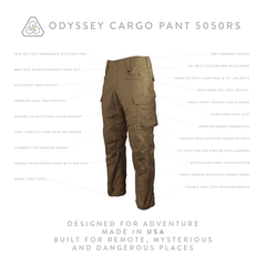 Odyssey Cargo Pant 5050RS - Dark Arid Earth