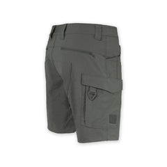 PDW Delta Cargo Shorts Technical Ripstop w/stretch gray made in USA back view