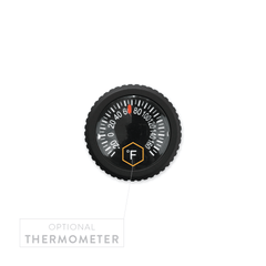 PDW optional titanium thermometer PVD