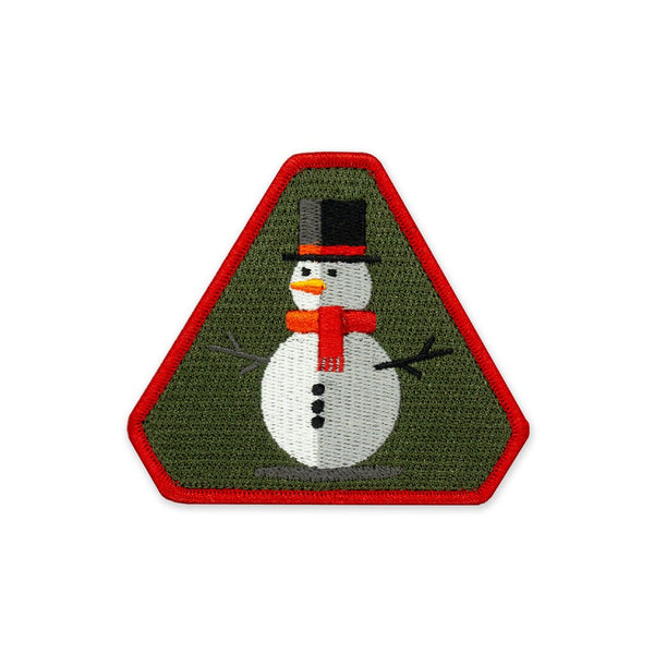 PDW Holiday Snowman Morale Patch