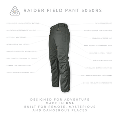 Raider Field Pant 5050RS - Machine Mineral Gray