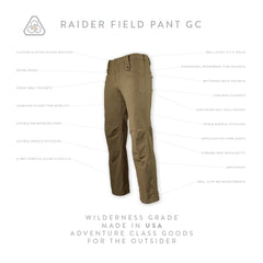 Raider Field Pant GC - Dark Arid Earth