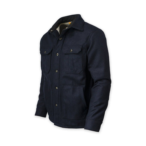 Shearling Mountain Jacket - Navy Blue