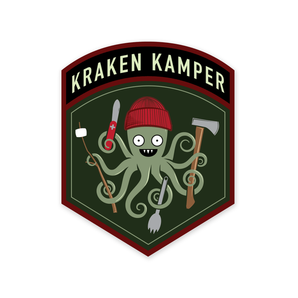 SPD Kraken Kamper Sticker