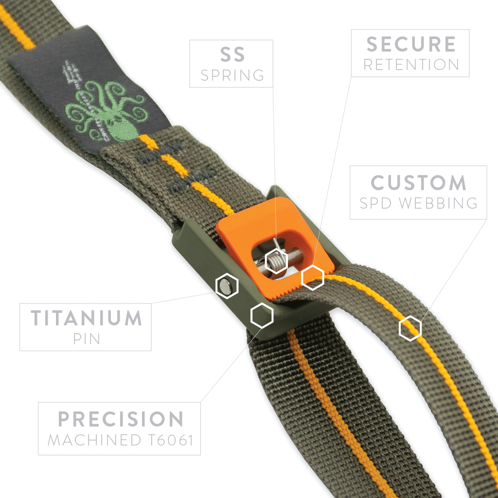 Austere Rack Straps SPD X Austere Cam Strap 5ft | PDW | Prometheus Design Werx