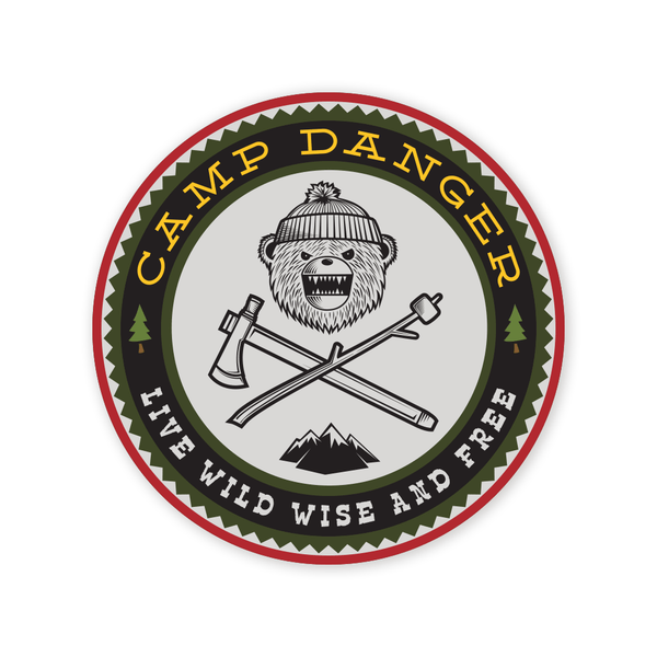 DRB Camp Danger 2018 Sticker