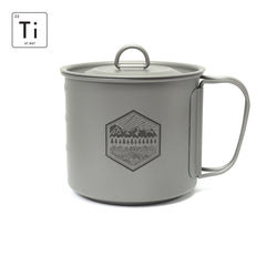 Ti-Line 600ML Mini Pot-Mug with Lid