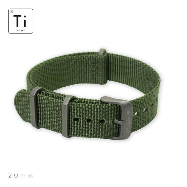 Ti-Ring Strap 20mm - OD Green