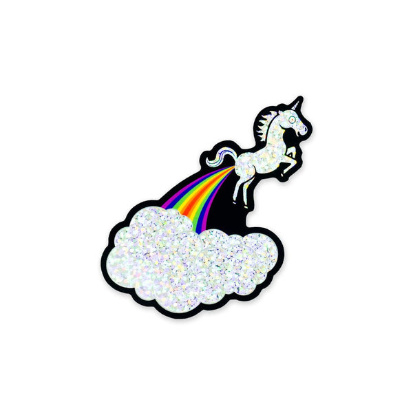 PDW Rainbow Unicorn Sticker