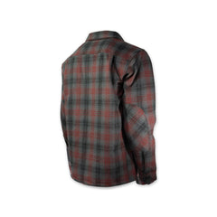 DRB Woodsman Shirt - Merino Red-Black-Gray Plaid